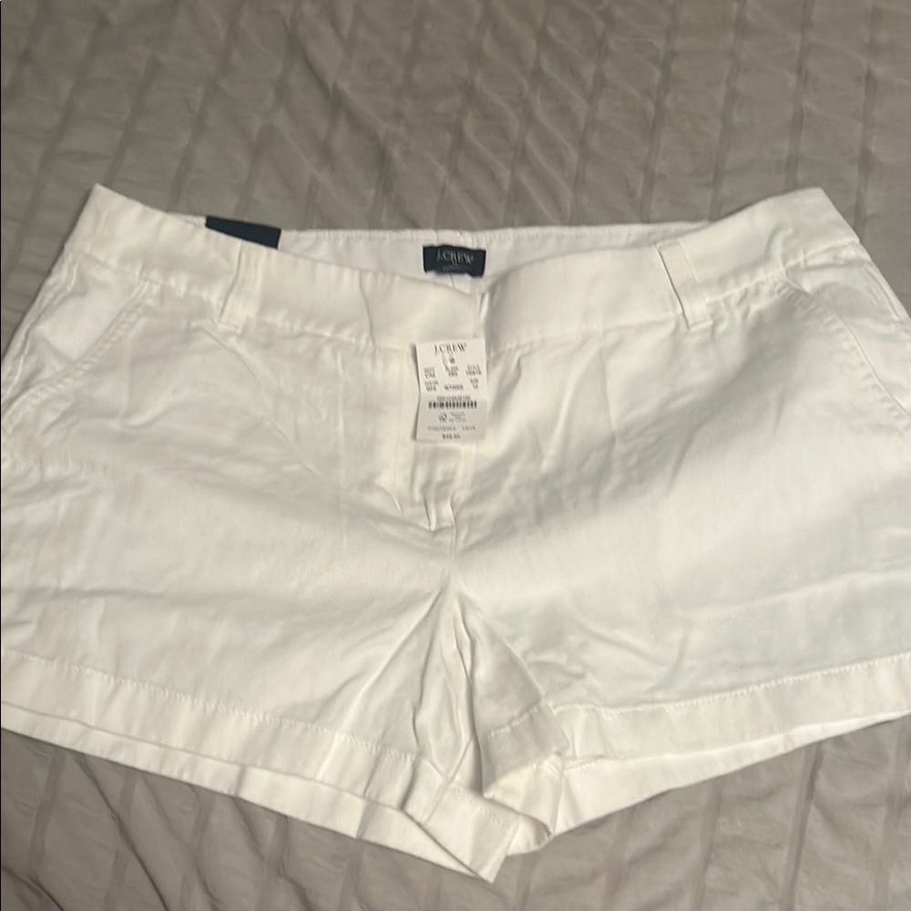 J. Crew Women's White Shorts